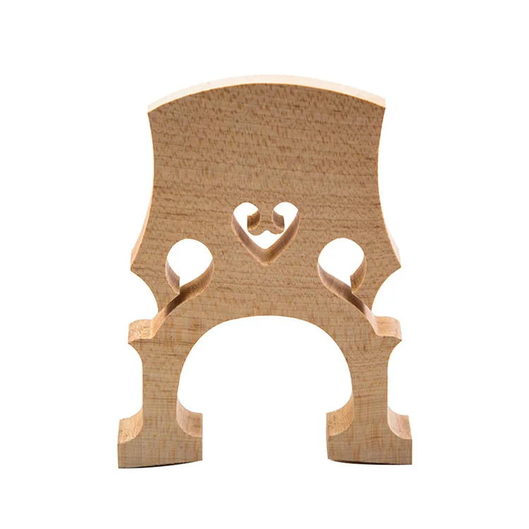 

Cello bridge, wooden cello bridge, professional polished cello accessory bridge