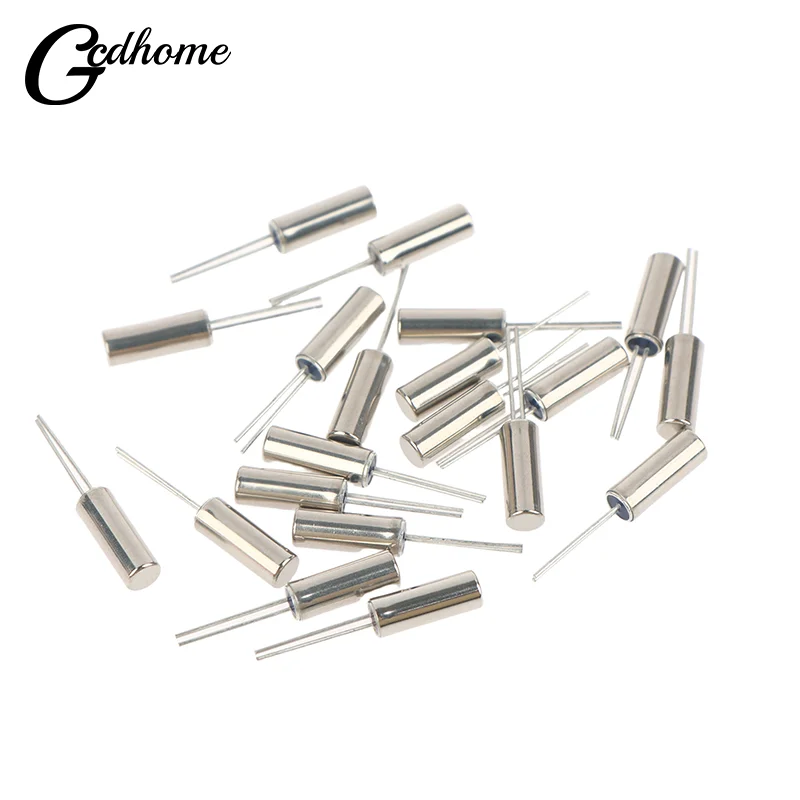 【New】20Pcs High Precision 32.768 KHz 32768HZ Tuning Fork Watch Crystal 12.5PF 3mm X 8mm