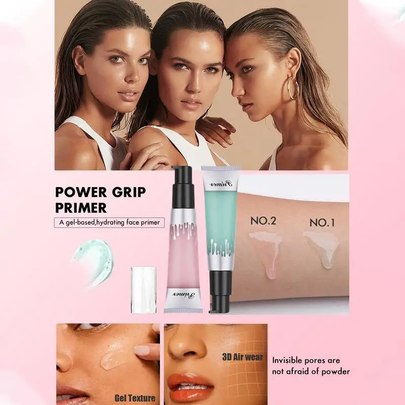 Creme Base Facial Invisible Oil Control, Base Facial, Poros Primer, Base Desfocada, Hidratante, 24ml