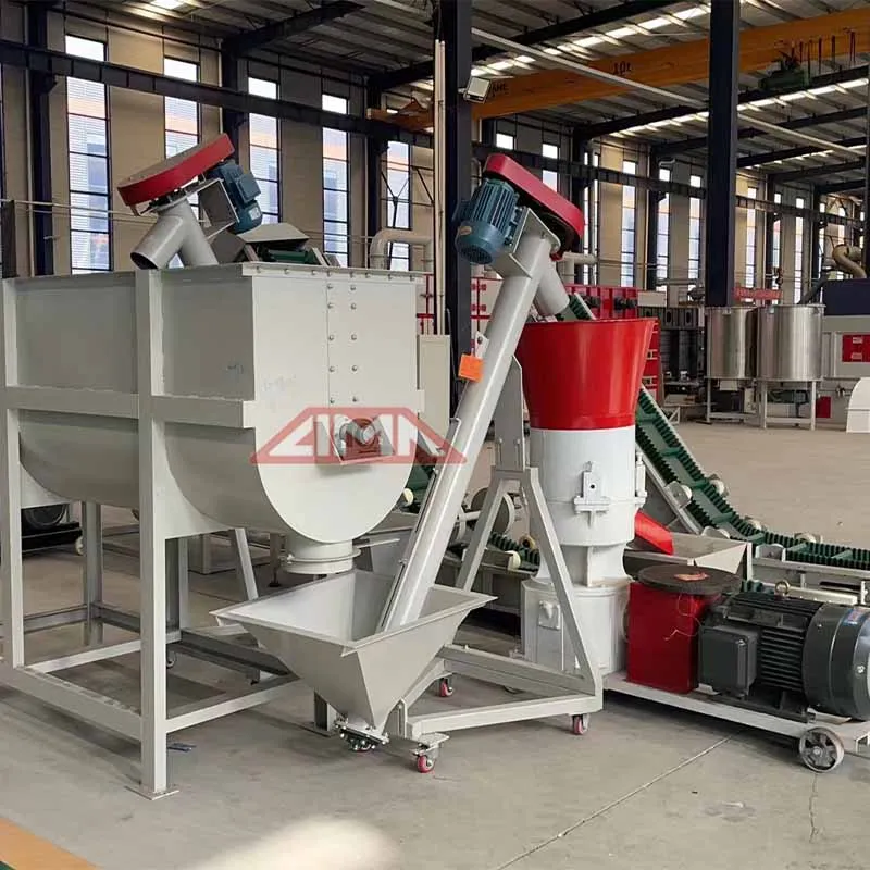 Mixer Crusher Pelletizer Production Line Chicken Poultry Feed Pellet Processing Machinery Kenya  Farm Equipment Animal Feed