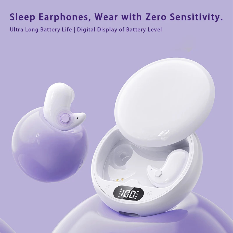 หูฟังบลูทูธใหม่ 5.3TWS True Wireless Mini In Ear Side Running หูฟังกีฬา