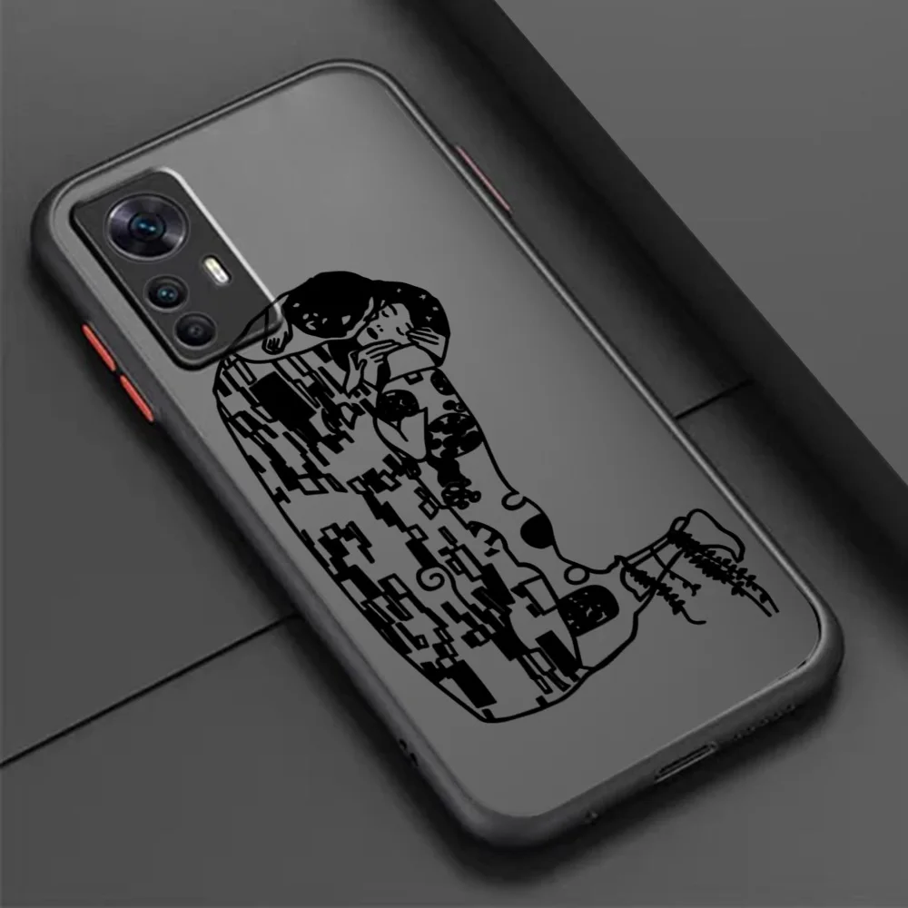 샤오미 레드미 휴대폰 케이스, 블랙 반투명 커버, 말 기사, 플라멩코 댄서 킹, 노트 9, 10 프로, 9t, 9t, 9t, 9c, 10a, 10c, 9s, 7, 8t