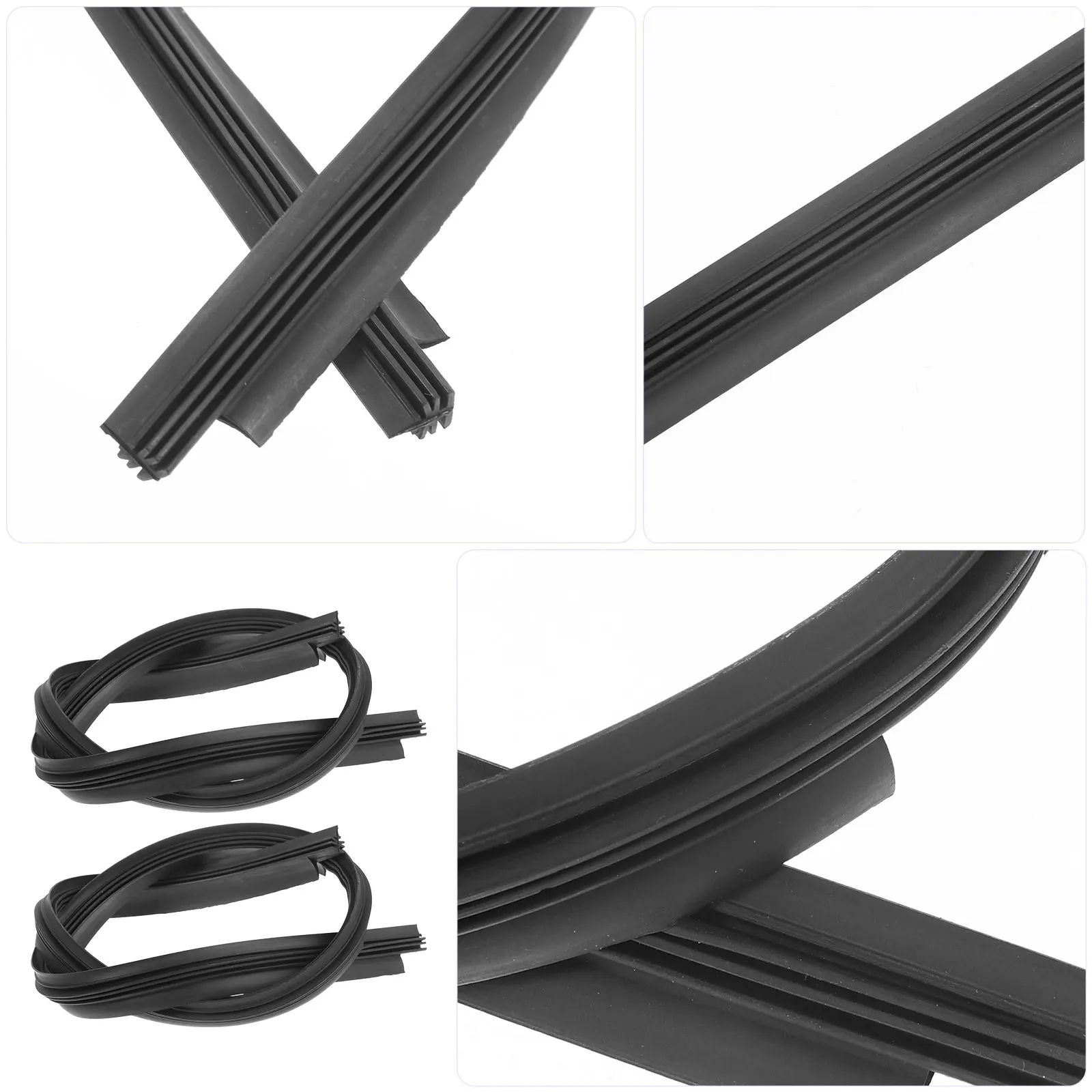 

2pcs Windshield Plastic Insert Replacement For Car Window Blades Replacement Wiper Refill Durable Wiper Refill Strip