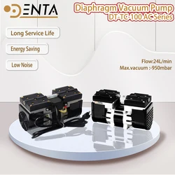 Energy saving 220v medical/Dental electric diaphragm TC-100AC vacuum pump autoclave sterilizer motor  30L/ 24L/min vacuum flow