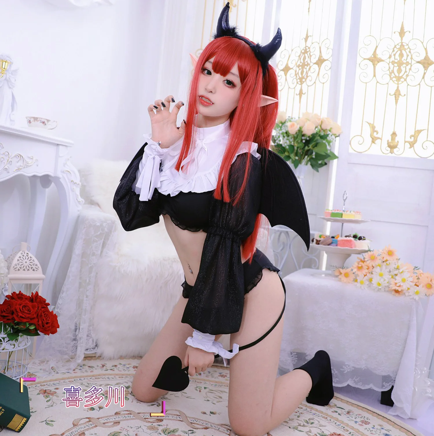 Anime Rizu Kyun Kitagawa Marin Cosplay My Dress Up Darling Cosplay Bikini Kuroe Shizuku parrucca set Costume di Halloween festa delle donne