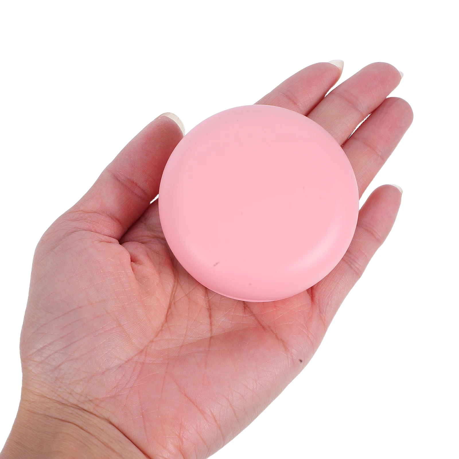 

Empty Mirror Compact Powder Puff Holder DIY Highlighter Contour Pressing Makeup Case Plastic Empty Plate Small Brush