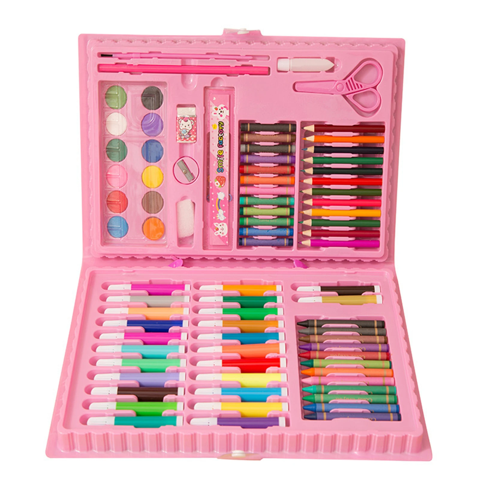 86/150Pcs/Set Drawing Tool Kit Crayon Kids Gift  For Kids Girls