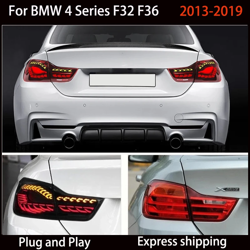 Car Lights For BMW 4 Series F32 Taillights F36 LED Tail Lamp 2013-2019 DRL Dynamic Sequential Turn Signal Car Accessories