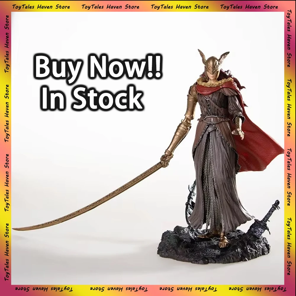 [In Stock] Elden Ring Anime Figure Valkyrie Action Figures Malenia PVC Figurine Collection Statue Model  Decoration Kids Gifts