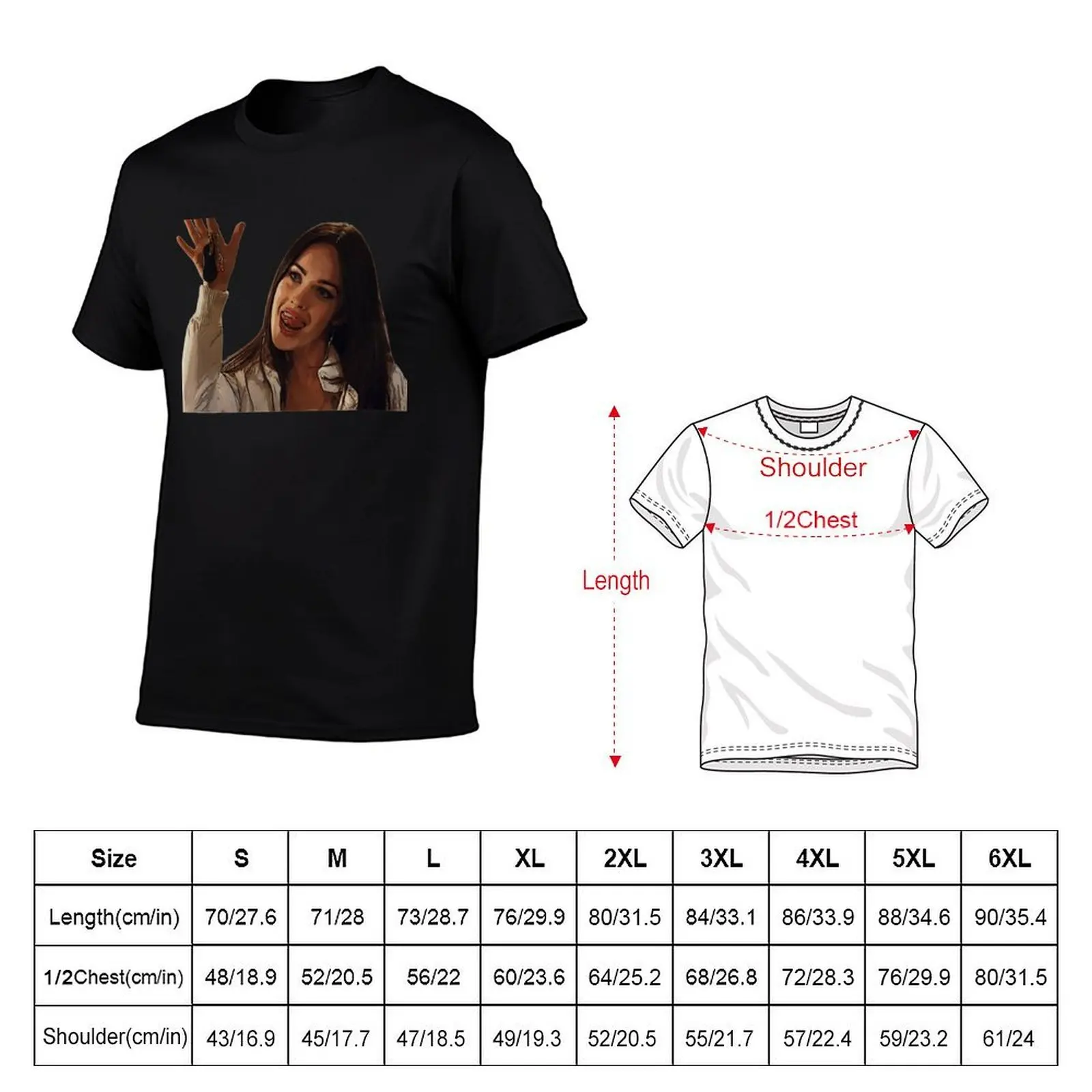 Jennifer Check from Jennifer_s Body Cartoony Style T-Shirt cotton t shirts man 100% t shirt for man 100 percent cotton T-Shirt