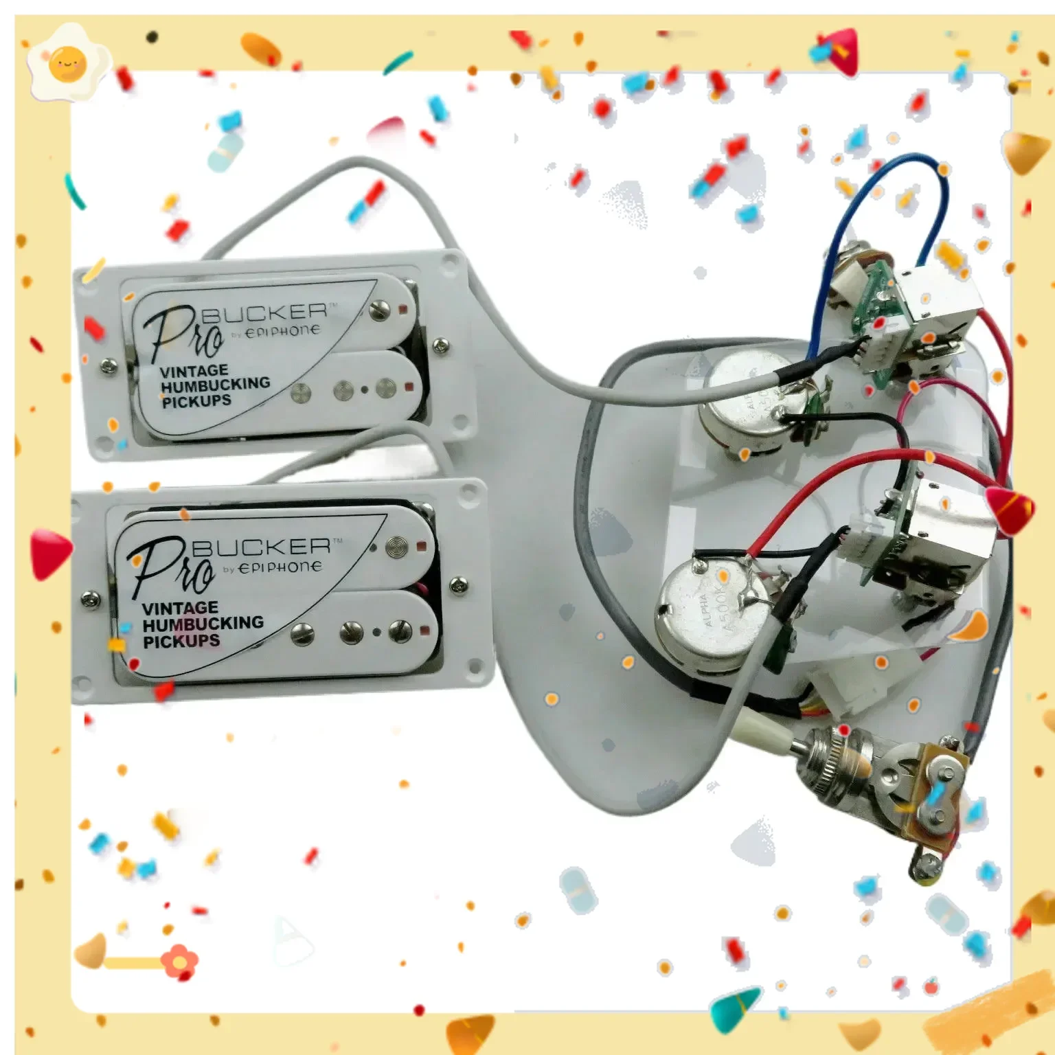 

Музыкальный магазин Wei Ke — звукосниматели ProBucker Humbucker, стандартная электрогитара с профессиональным жгутом проводов