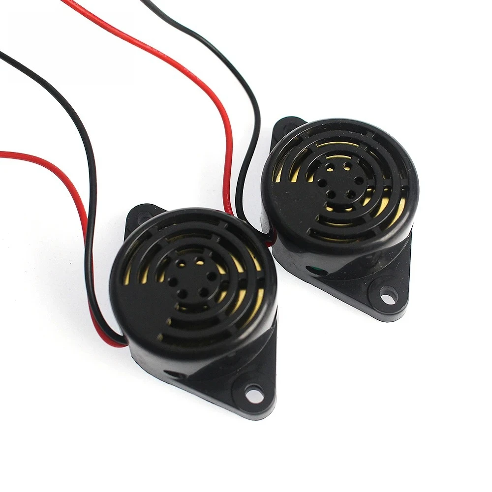 

5PCS SFM 27 Active Buzzer DC 3-24V 95dB Continuous Alarm Buzzer for Arduino Electronics High-Decibel Beep