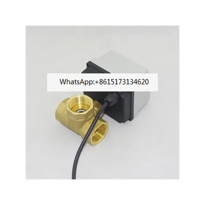 This electric ball valve offers versatile connectivity with two-way and three-way configurations. Compatible with 220V and