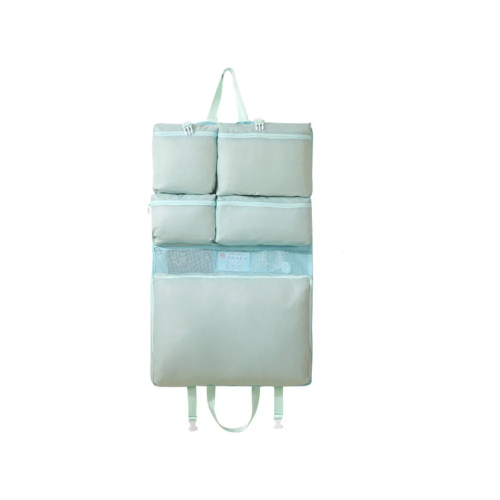 6 in 1/8 in 1 Travel Luggage Bag Multi Pockets Large Capacity Trip Handbag Moisture-proof Hanging Luggage Storage Bag