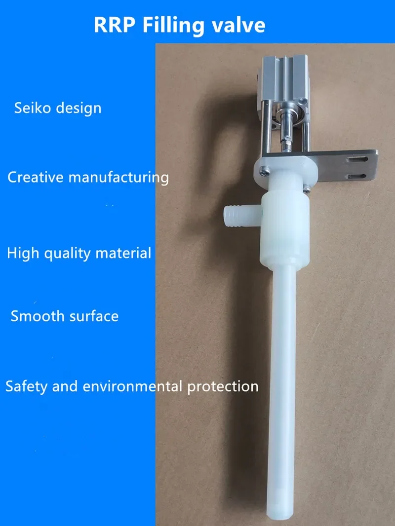 Detalle 2 de Electroválvula Anti-corrosion filling valve PP anti-corrosion filling machine feeding nozzle nylon filling nozzle 84 disinfectant/wine cleaning Otras válvulas