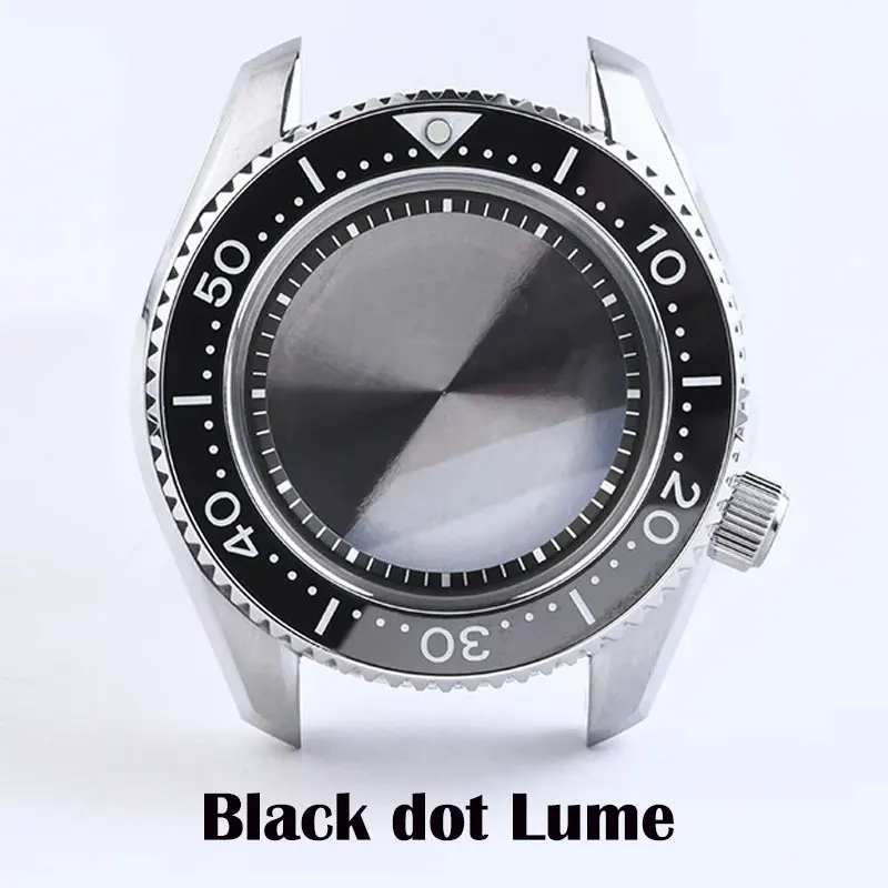 Watch Parts Solid 44mm Stainless Steel SBDX001/MM300 Case Ceramic Bezel Sapphire Glass Suitable For NH35/36 Movement 30Bar