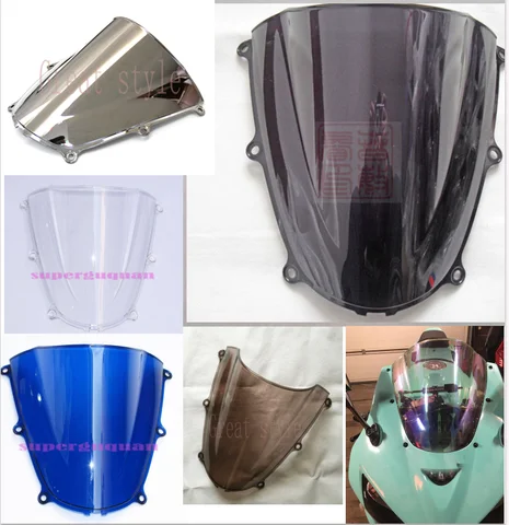 Pare-brise noir pour Honda CBR600RR CBR 600RR CBR 600 RR F5 2005 2006 05 06 ABS, nouveauté