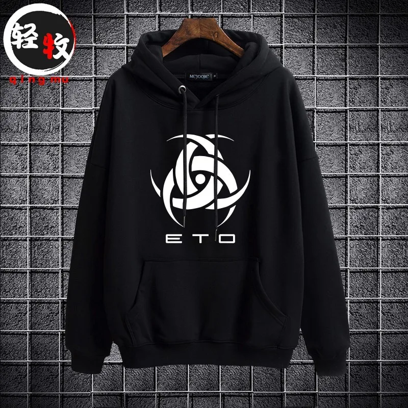 

Худи ETO Tee-Body Organization с длинным рукавом, модный бренд, осенне-зимний, повседневный, свободного кроя, с принтом, молодежный, Po...
