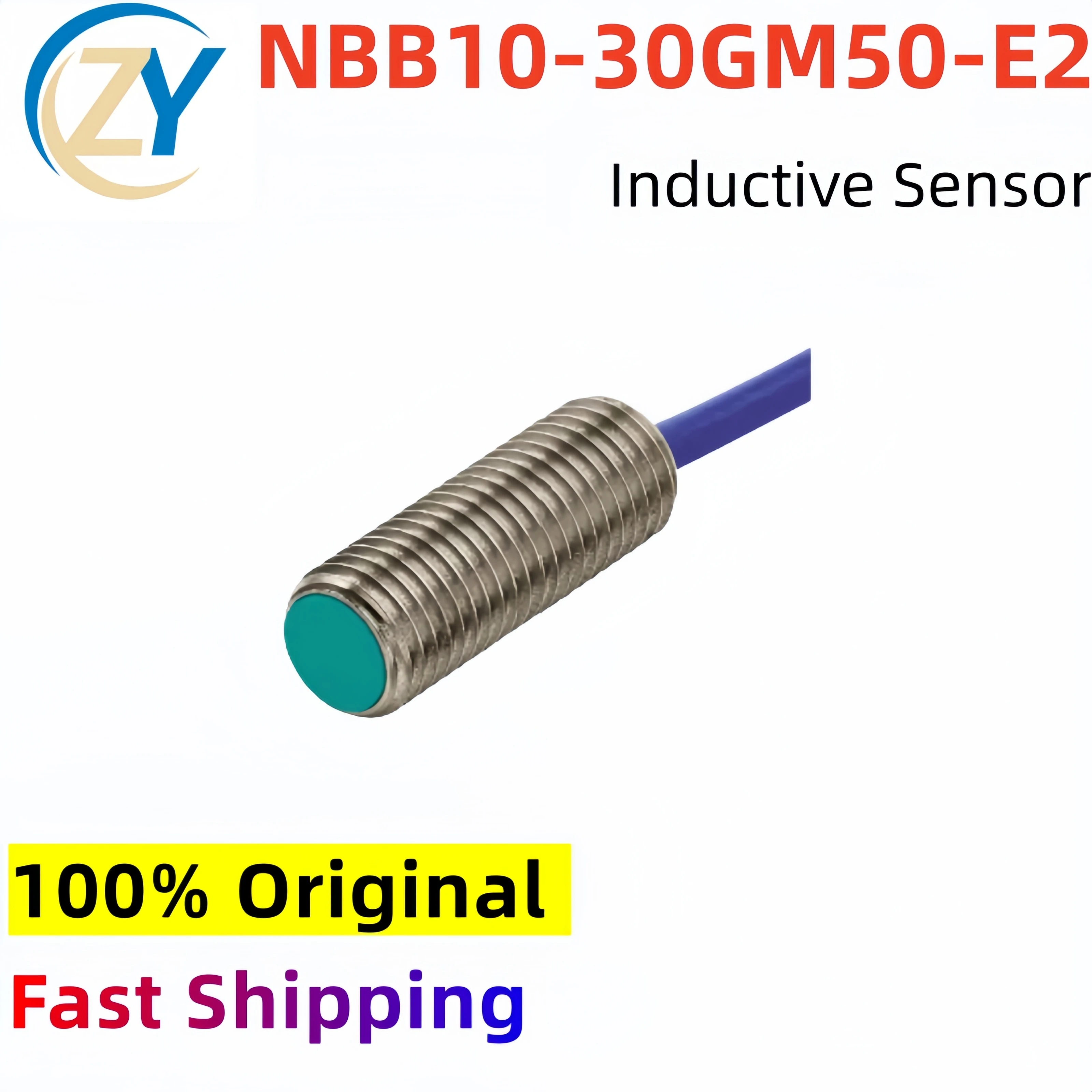 New Original NBB10-30GM50-E2 NBB10-30GM50 Inductive Sensor 10mm Flush Extended temperature range -40 ...+85 °C In Stock