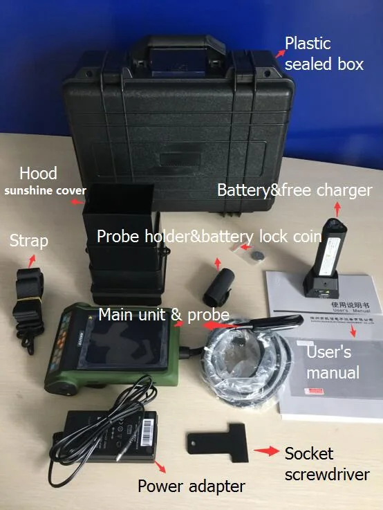 Portable Handheld Vet Ultrasound RKU10 with Linear Rectal Probe Cheap Price for Equine and Cattle Use