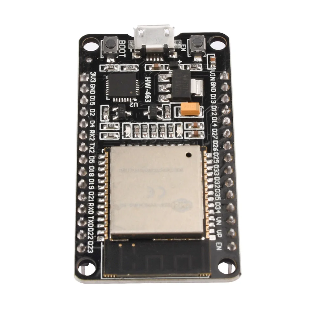 ESP32 DC 5V Development Board WiFi+Bluetooth Ultra Low Power Dual Core CP2102 Edition Efficient Energy Use Extends Device Life