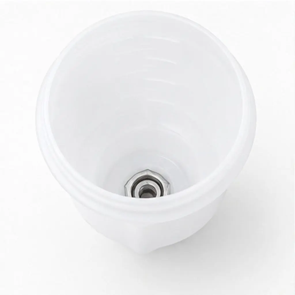 125Ml Airbrush Paint Jar Replacement M6 Thread Spray Gun Paint Cup Container Gravity Feed Spray Gun Pot for Small Sprayers