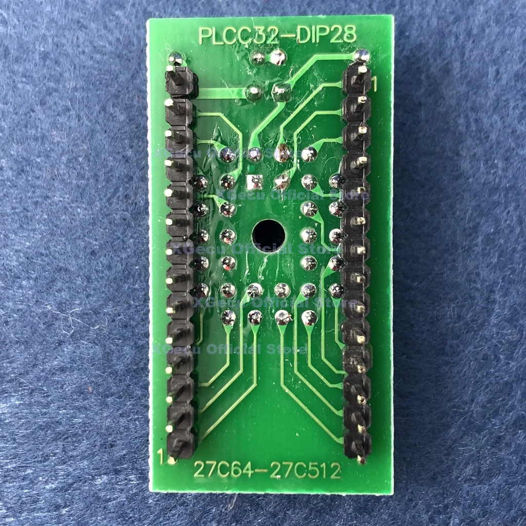 Complete PLCC adapter kit PLCC 20 / 28 / 32 / 44 to DIP 20/24/ 28/32/40 + IC extractor for XGecu T48 TL866CS TL866A programmer