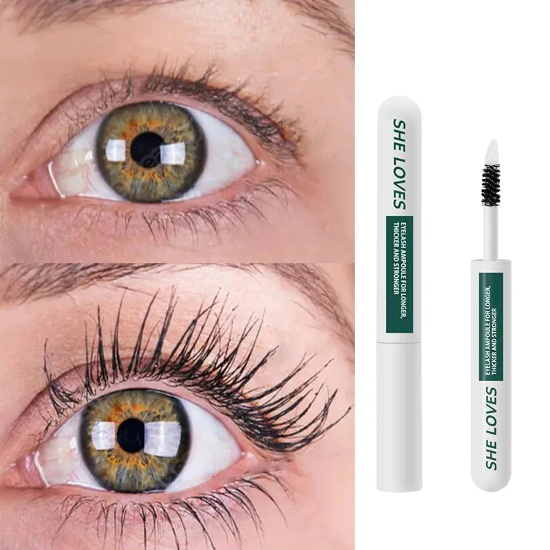 Eyelash Fast Growth Serum 7 Days Natural Curl Slender Thick Eyelash Eyebrow Growth Solution Eyelash Lift Lengthening Cosmetics