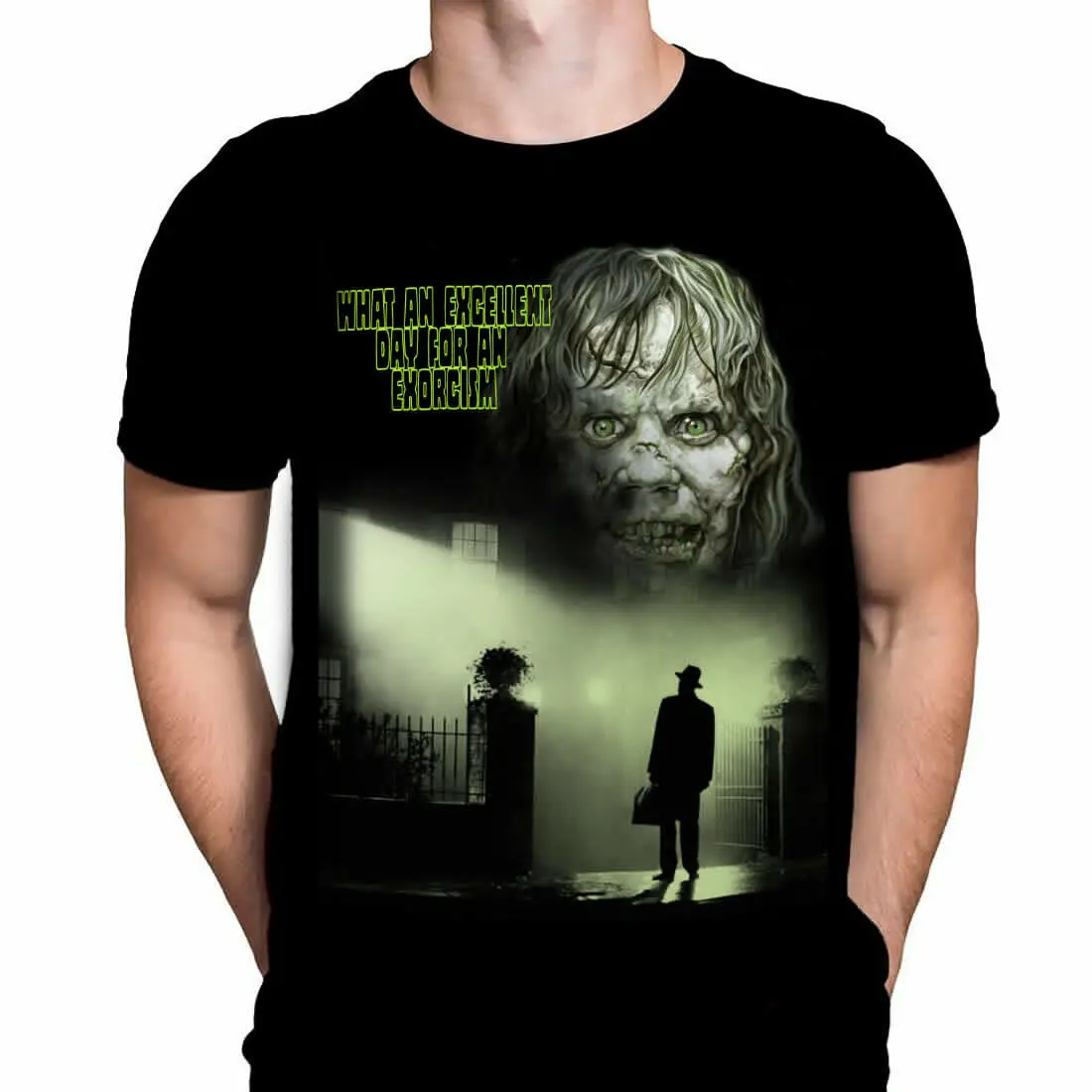 EXCELLENT EXORCISM Horror Movie T Shirt Possession Demons