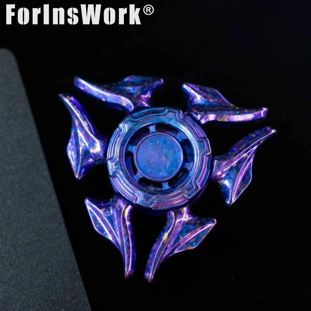 لعبة ميدوسا 2.0 فيدجيت سبينر 3 طبقات يدوية عصرية لتخفيف التوتر EDC #2