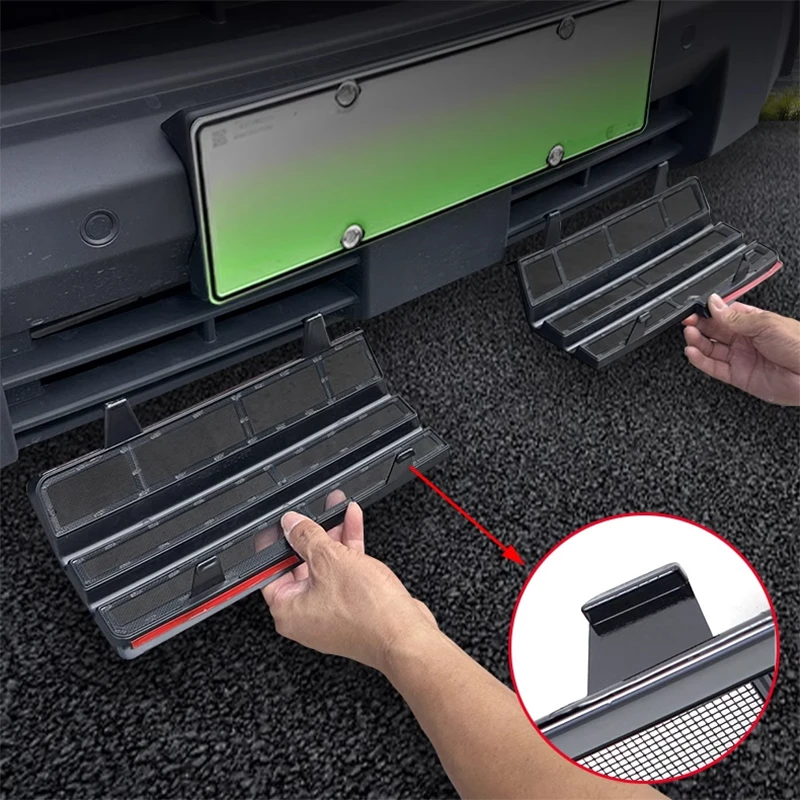 Snap On Insect Proof Net Fit For JAECOO 6 iCAR 03 2024 2025 2026 Car Front Grille Insect Proof Net Radiator Condenser Protective