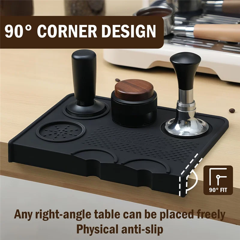 AAAN-For Espresso Machine Accessories-Food Grade Silicone Pad, Coffee For Espresso Tamping Mat, Tamper Mat