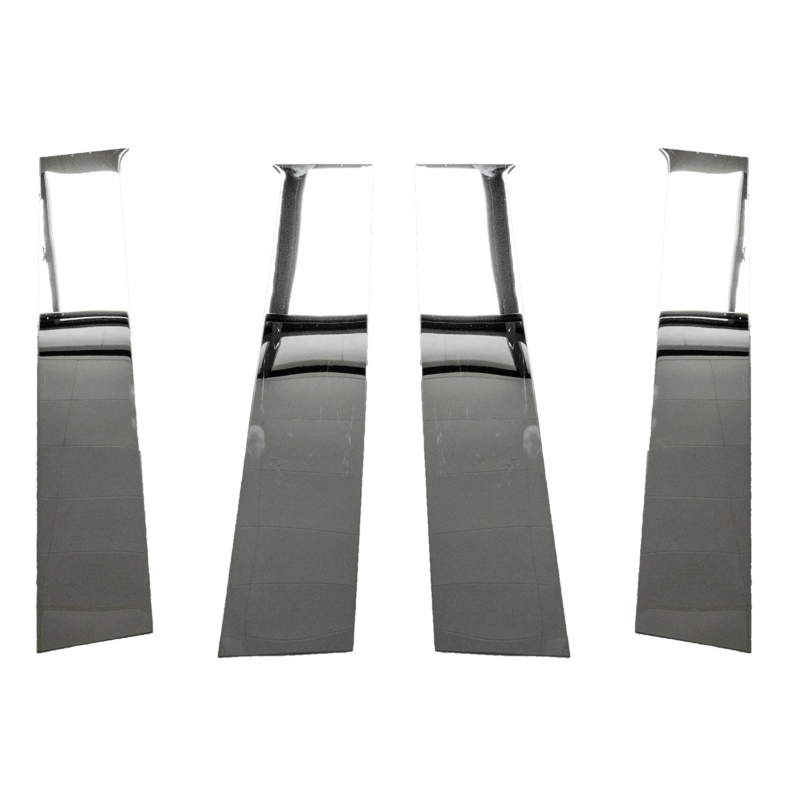 

Exterior Window Trim Seal Weatherstrips Molding Strip Door Center Pillar Cover Protective Styling For Toyota Tundra 2022-2026