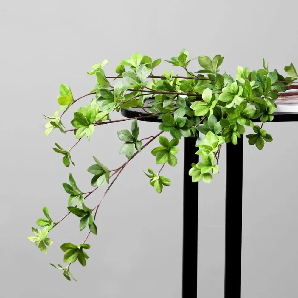 Simulated green plant hanging bell leaf ornament fake green leaf simple living room dining table vase flower arrangement