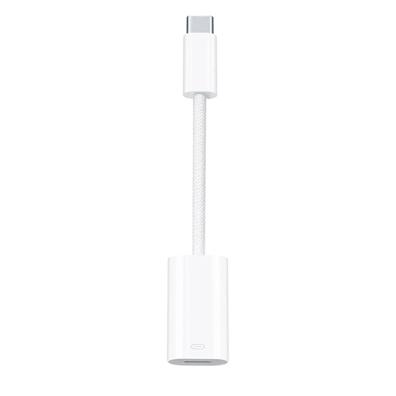 ABMF-USB C Male To For Apple Interfac Female Cable Converter Support Charging+Headphone+Call+Data Transmission For Iphone 16