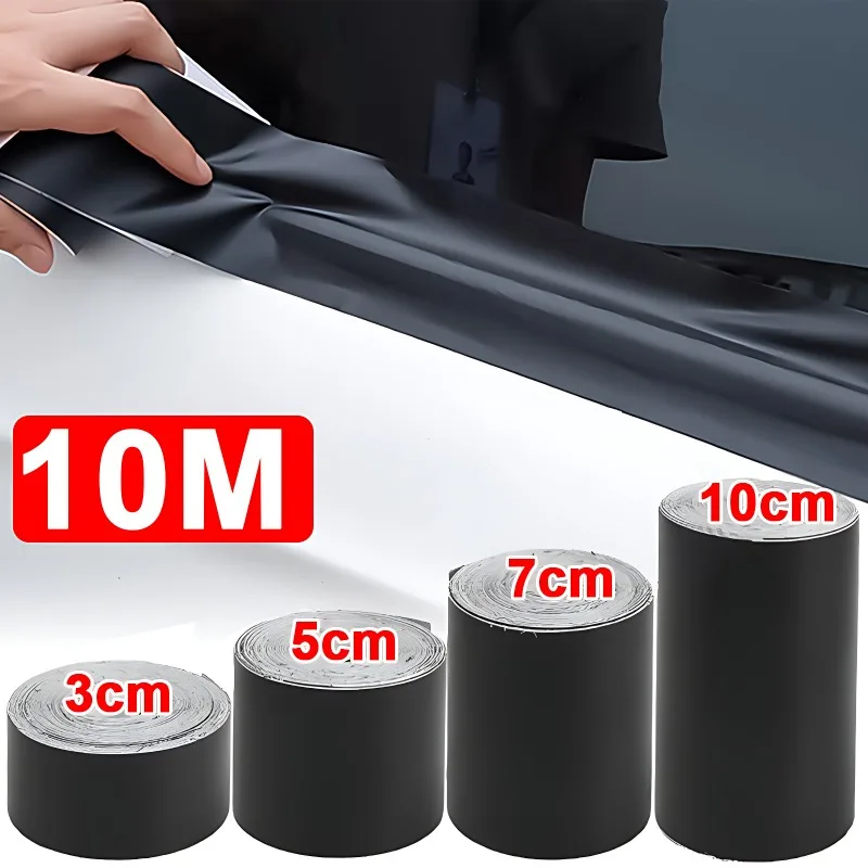 

Matte Black Tinted Film Tape Car Protection Trim Car Sticker Vinyl Window Trim Film for Car Exterior Bonnet Roof Pillar Footrest