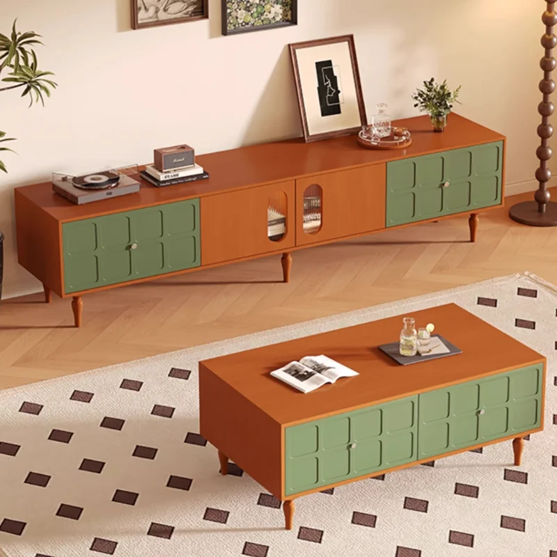 

Modern Luxury Tv Stand Unique Design Nordic Storage Tv Stand Elegant Aesthetic Meuble Télé Moderne De Luxe Living Room Furniture