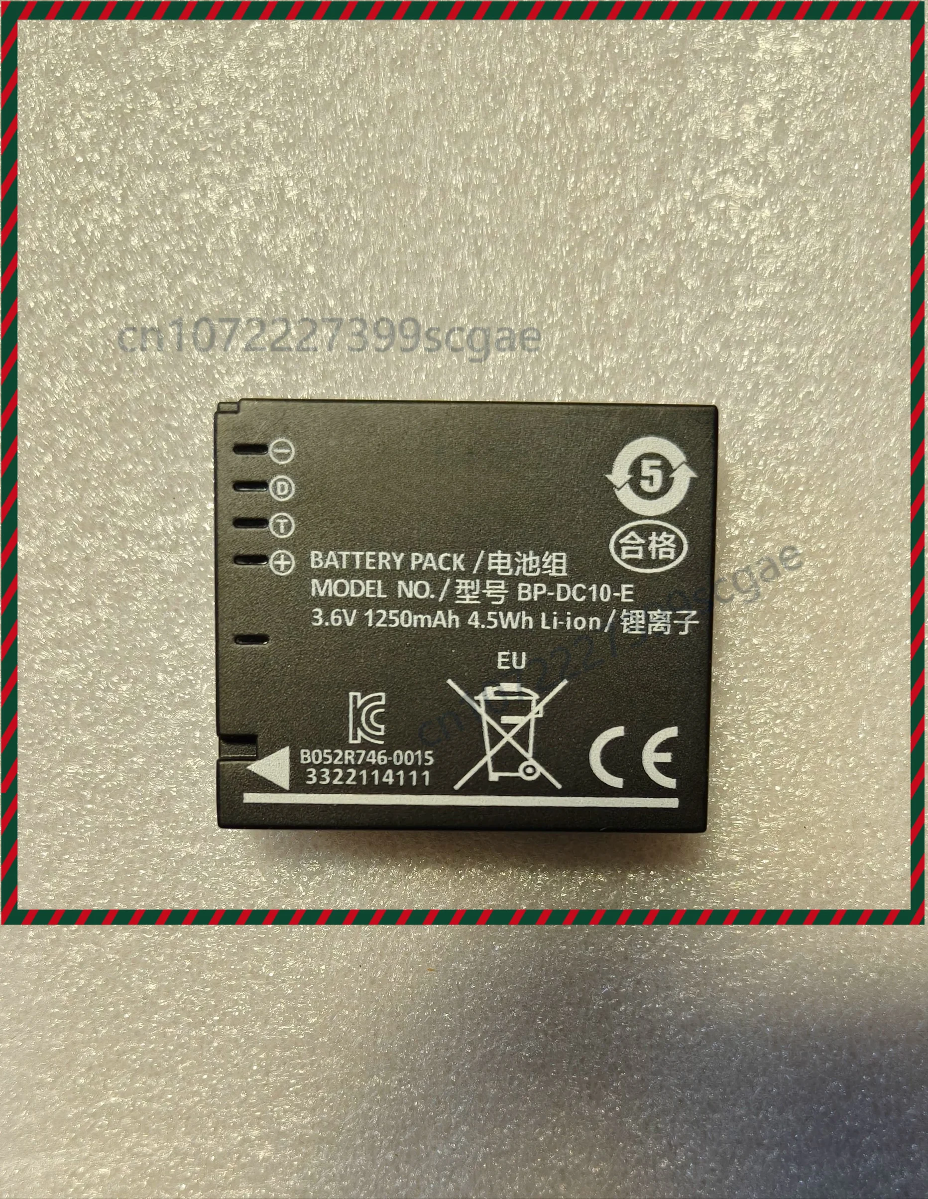 Replacement Battery BP-DC10-E For Leica D-LUX5 D-LUX6, For Panasonic LX5 Digital Camera