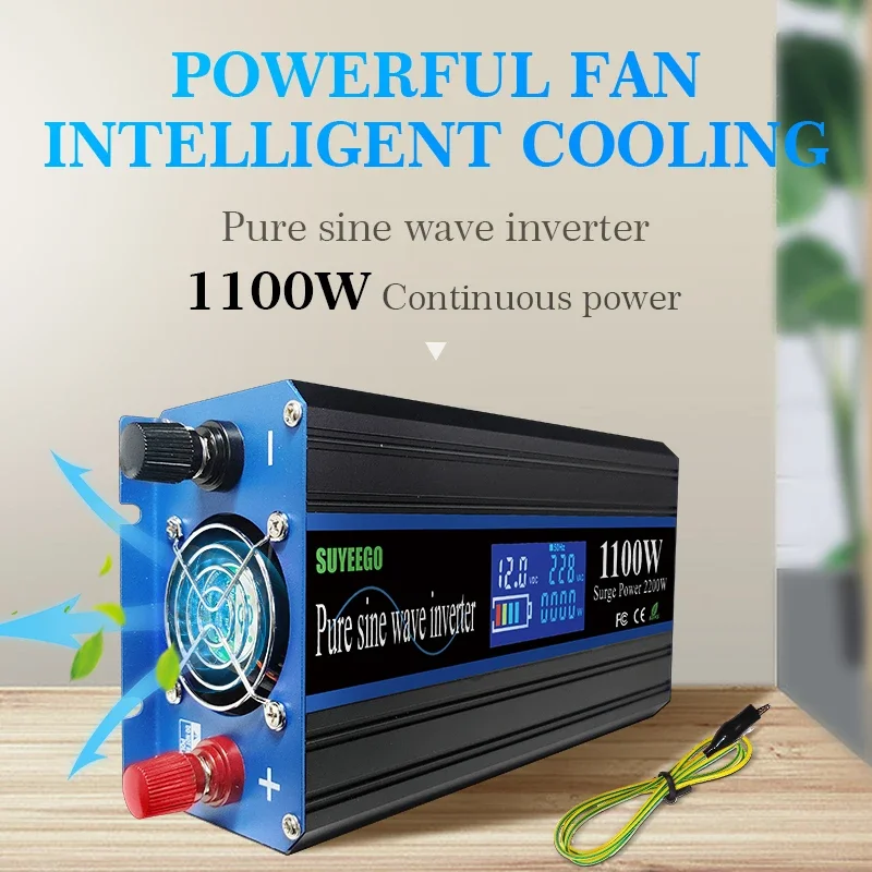 SUYEEGO  Inverter 1000W 500W 1.1KW 2KW 3kw 6KW 8kw 10kw 12kw  invertor UPS Inverter Pure Sine Wave Inverter