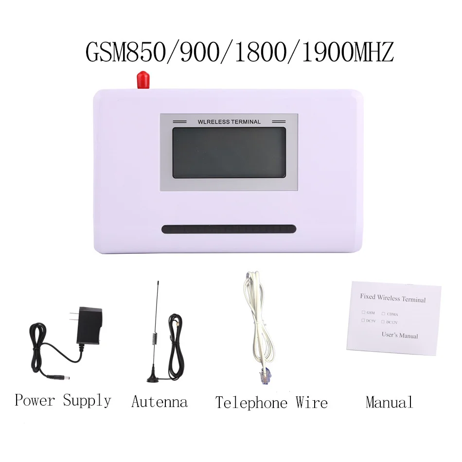 FWT Fixed Wireless Terminal GSM SIM Card PhoneLine Caller Dialer