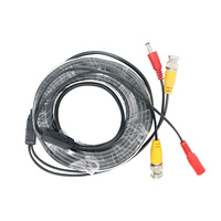 1 Piece Extension BNC Cable DC Coaxial Connector Security CCTV BNC Cable 5M/10M/20M AHD Camera Cable