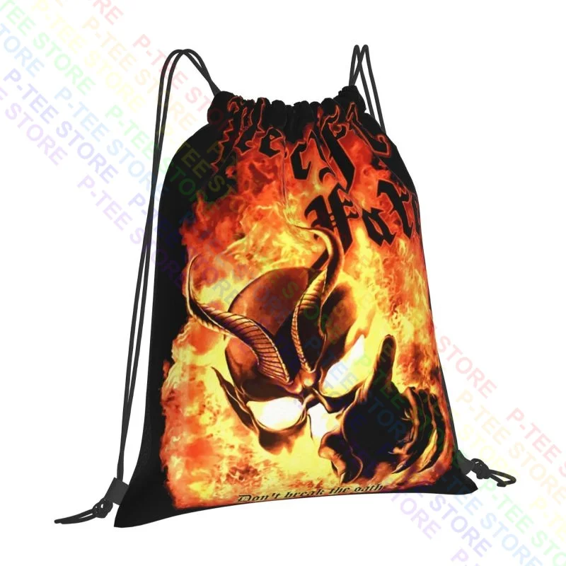 Mercyful Fate Cd Cvr Don'T Break The Oath Drawstring Bags Gym Bag Newest Shoe Bag 3d Printing Multi-function