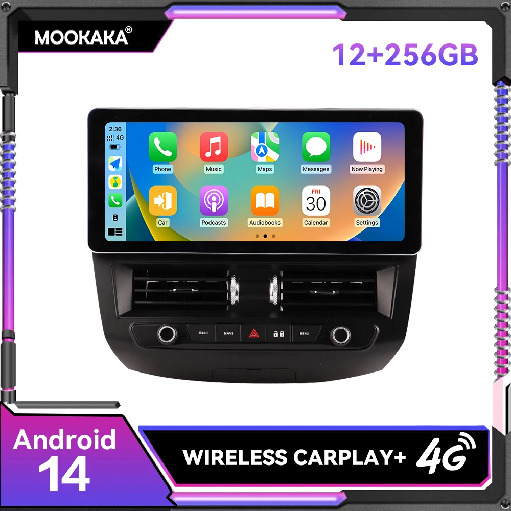 

Android 14.0 12 + 256 ГБ 12,3 "экран для Ford Focus 2012-2018 автомобильный GPS-навигатор мультимедийный плеер авто стерео радио магнитофон