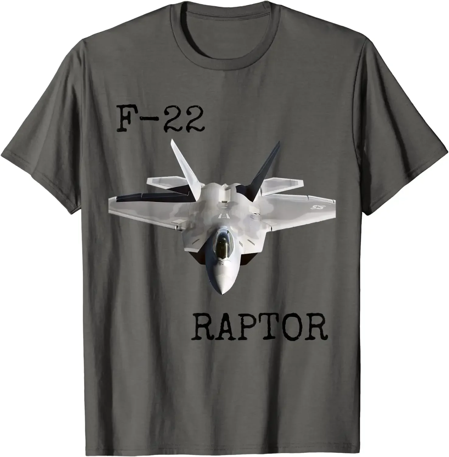 Air Force F-22 Raptor Fighter Jet Military Veteran Men T-Shirt Short Sleeve Casual 100% Cotton O-Neck Summer  Tees