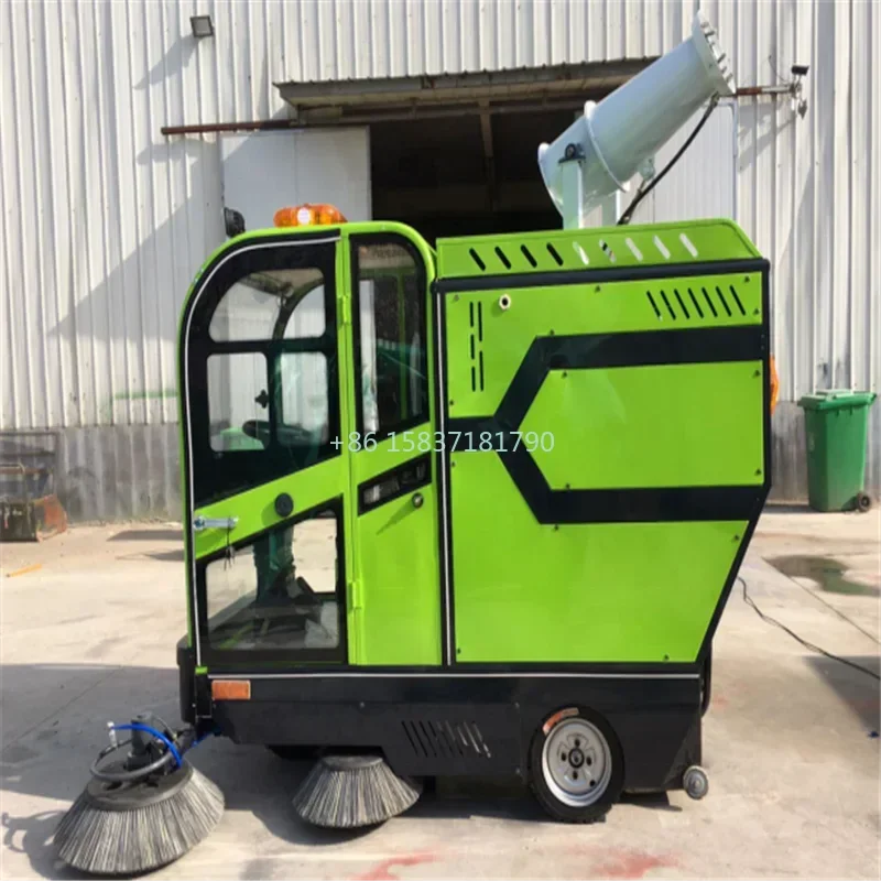 High Efficiency Street Cleaning Sweeper Dust Collector Road Sweeper Parking Sweeper Electric Road Sweeping Machine for Mexico