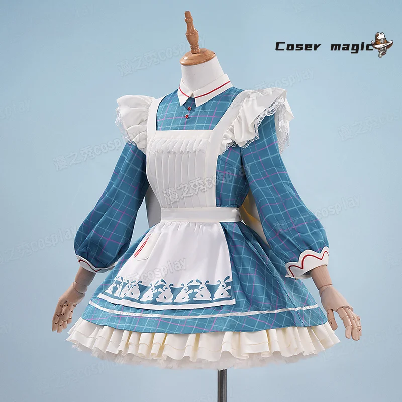 

Костюм для косплея Arknights Amiya, униформа на Хэллоуин, карнавал, вечеринку, Рождество, ролевая одежда, одежда