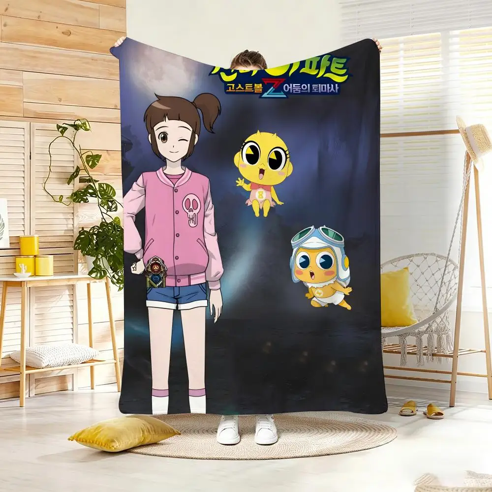 Hit Anime S-Shinbi H-House Throw Lightweight 240g Flannel Blanket Soft Skin-friendly for Summer Cooling