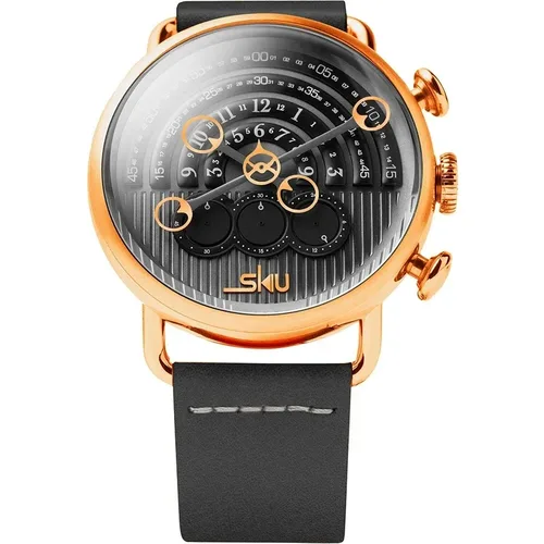 Imagen 2 del producto Auténtico reloj de cuarzo alemán SKU Xeric Series para hombre, diseño de personalidad a la moda, luminoso, resistente al agua