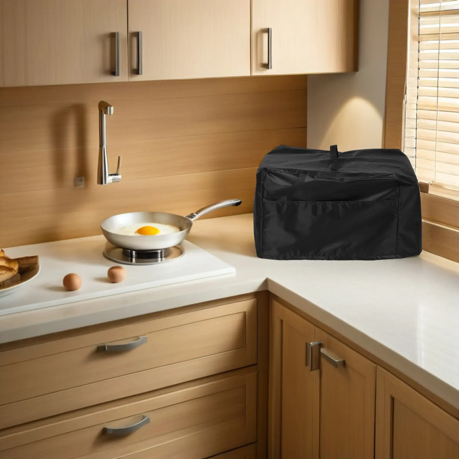 Meat Slicer Dust Cover Waterproof Oilproof Protective 20x17x15 Inch Kitchen Appliance Dustproof Storage Case Small Appliance view 4