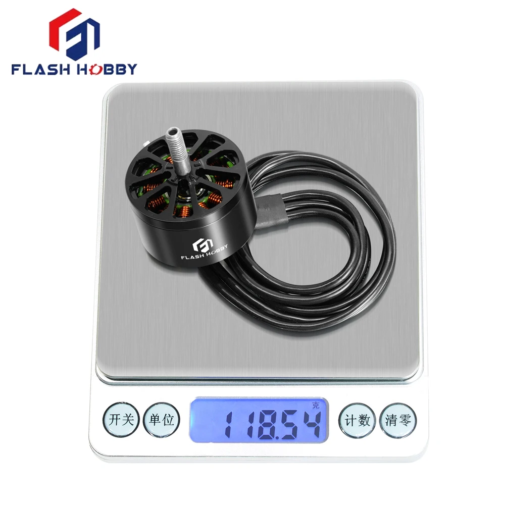 4pcs FlashHobby แฟลช HOBBY Arthur A3115 3115 KV900 มอเตอร์ไร้แปรง 5mm SHAFT สําหรับ RC FIXED-Wing Fpv Drone อุปกรณ์เสริม